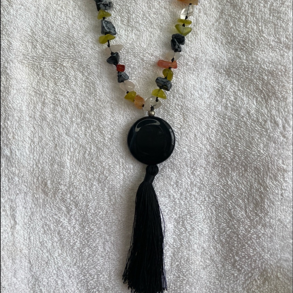Natural multi-stoned Necklace.